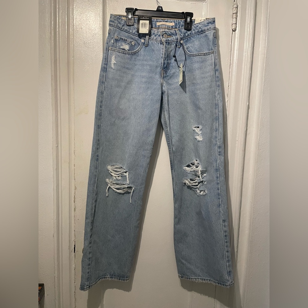 Levi's Light Blue Low Loose Jeans size 27/32